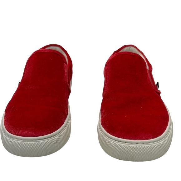 J.Crew Road Trip Crushed Velvet Barbie Pink Slip On Loafers Shoes SZ 6 Preppy - Picture 4 of 12